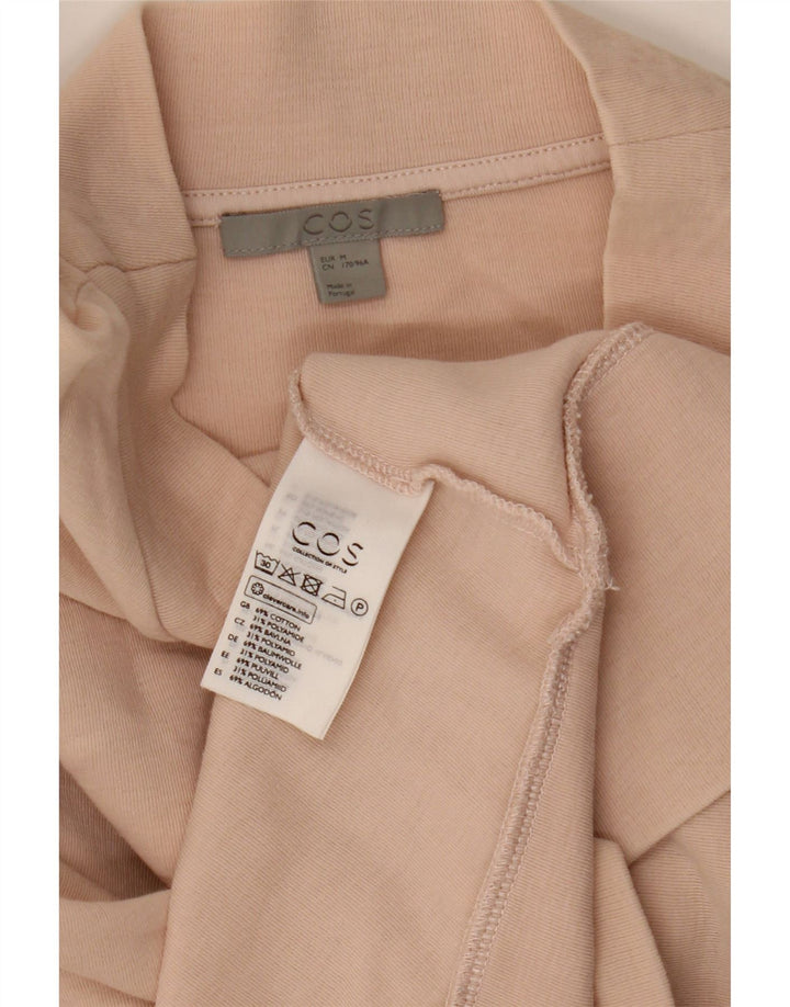 Cos Womens Oversized Sweatshirt Jumper UK 14 Medium Beige Cotton