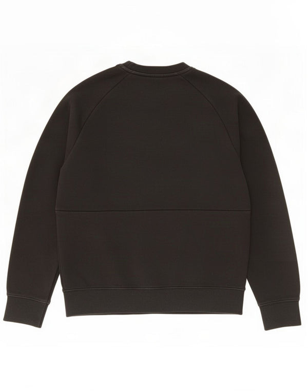 Nike Womens Graphic Oversized Sweatshirt Jumper UK 6 XS Black Colourblock