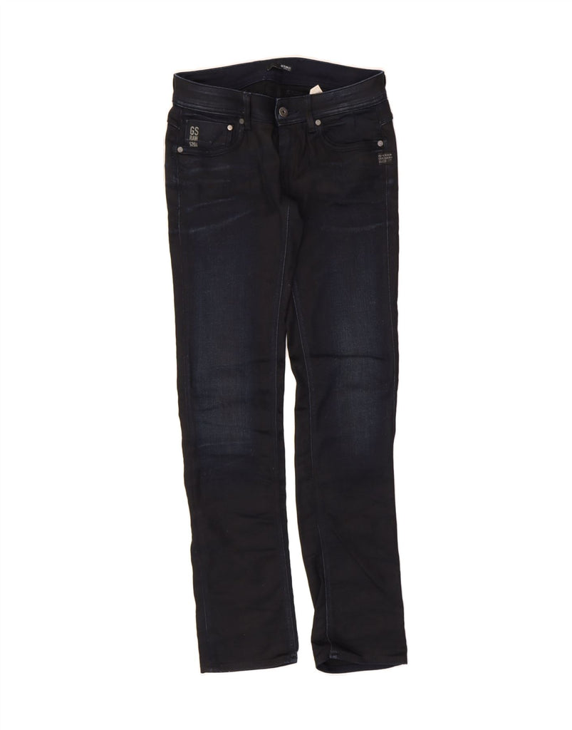 G-STAR Womens Slim Jeans W30 L32 Navy Blue Cotton Vintage G-Star and Second-Hand G-Star from Messina Hembry 