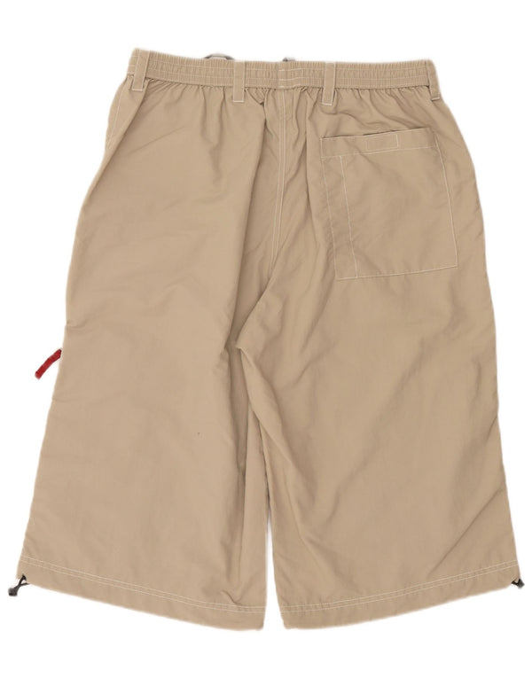 Diadora Mens Sport Shorts UK 44 XL W38 Beige Polyamide