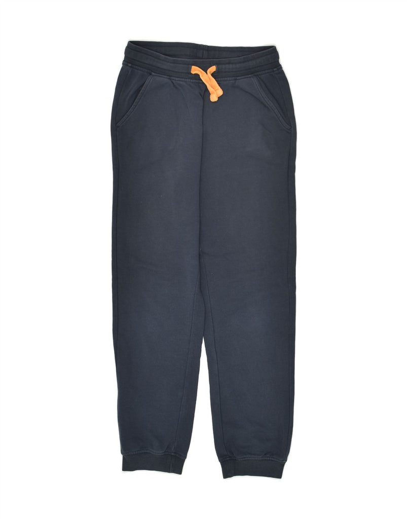 ELLESSE Boys Tracksuit Trousers Joggers 9-10 Years Navy Blue Cotton | Vintage Ellesse | Thrift | Second-Hand Ellesse | Used Clothing | Messina Hembry 