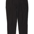 Marks & Spencer Mens Regular Fit Chino Trousers W38 L29 Black Polyester