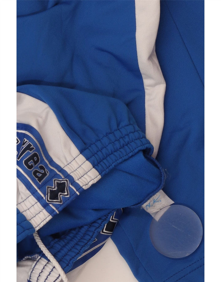 Errea Mens Graphic Tracksuit Trousers Small  Blue Colourblock