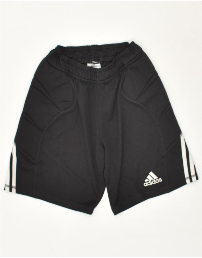 ADIDAS Mens Climalite Sport Shorts Small Black Polyester | Vintage Adidas | Thrift | Second-Hand Adidas | Used Clothing | Messina Hembry 