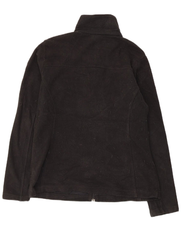 Columbia Mens Fleece Jacket UK 40 Large Black Polyester