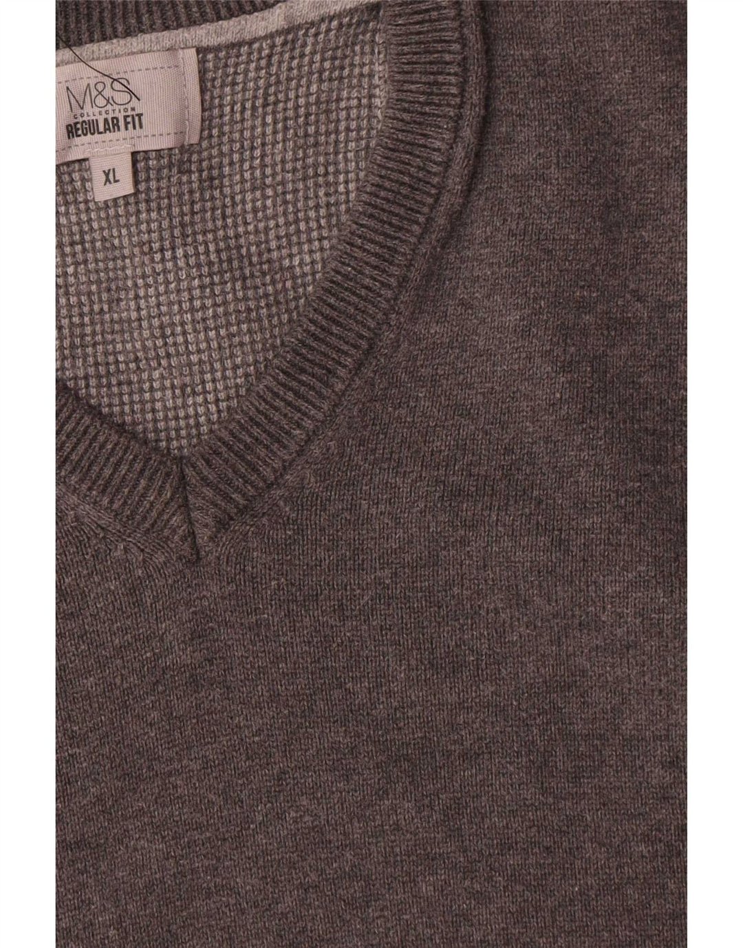 Marks & Spencer Mens Regular Fit Vest Tank Top XL Grey Cotton