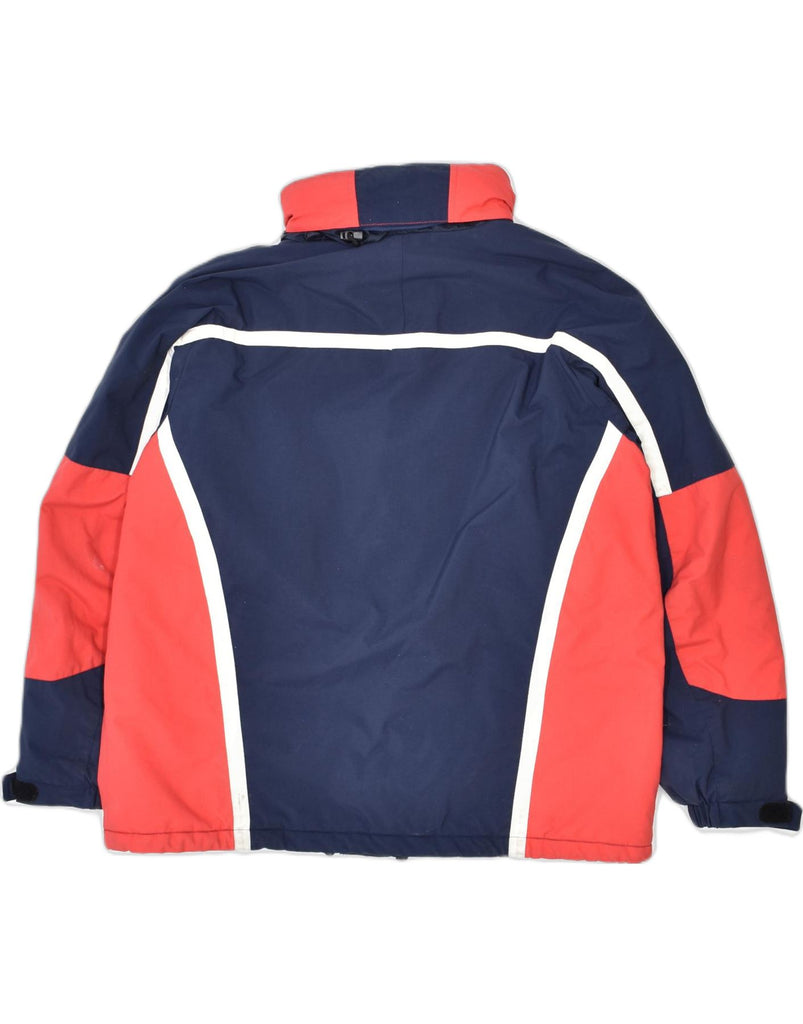 FILA Boys Windbreaker Jacket 11-12 Years Navy Blue Colourblock Nylon | Vintage | Thrift | Second-Hand | Used Clothing | Messina Hembry 