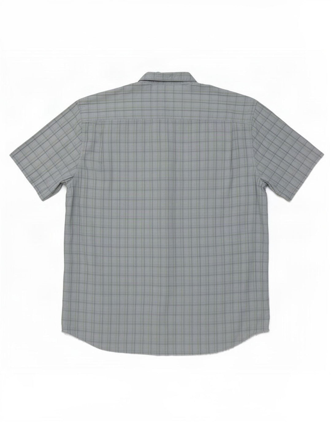 Wrangler Mens Short Sleeve Shirt 2XL Blue Check Cotton
