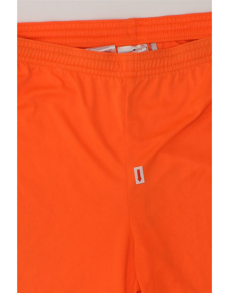 ADIDAS Boys Climalite Sport Shorts 11-12 Years Orange Polyester | Vintage Adidas | Thrift | Second-Hand Adidas | Used Clothing | Messina Hembry 