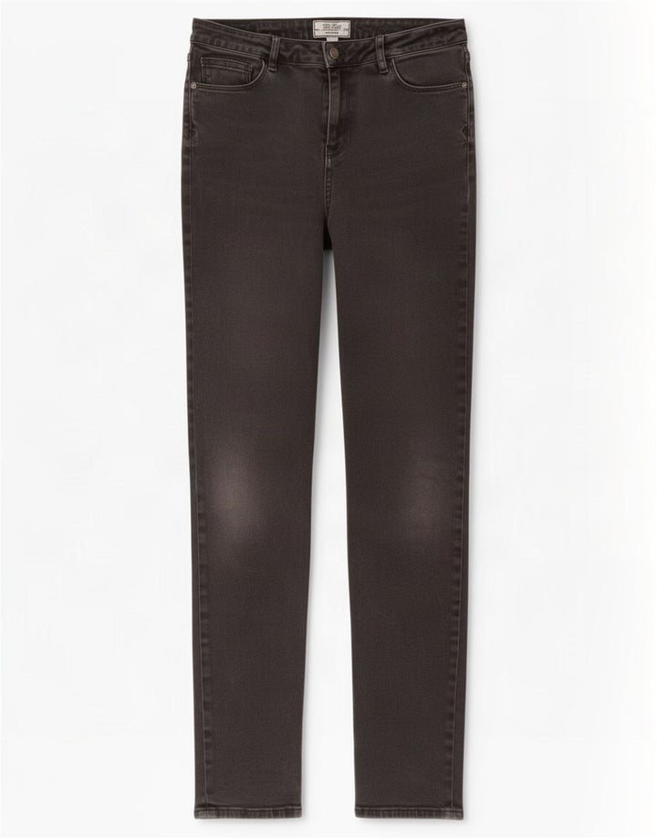 Fat Face Womens Slim Jeans UK 12 Medium W30 L29 Grey