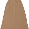 Zara Womens Midi Skirt Medium W28 Beige Viscose