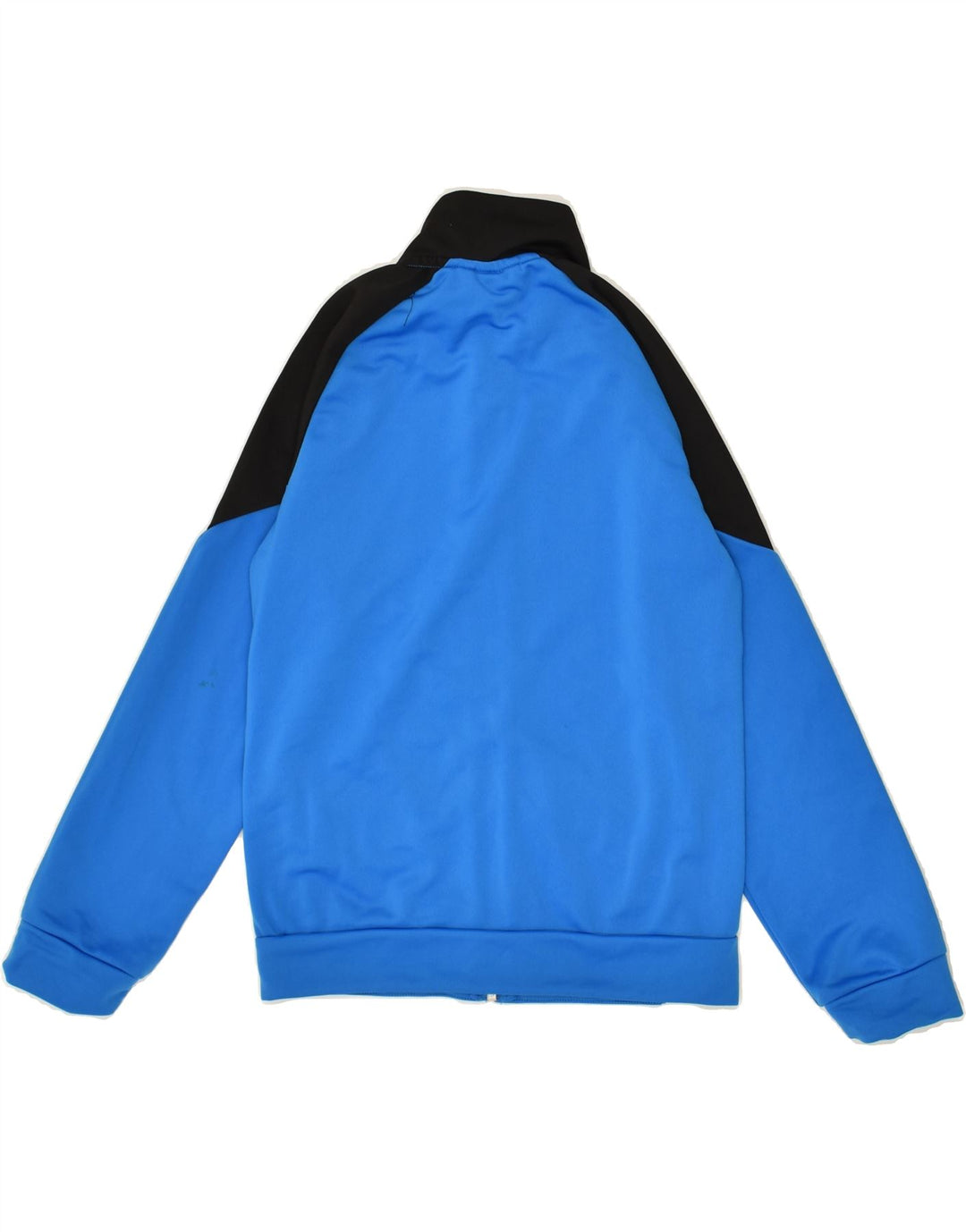PUMA Boys Graphic Tracksuit Top Jacket 9-10 Years Blue Colourblock | Vintage Puma | Thrift | Second-Hand Puma | Used Clothing | Messina Hembry 