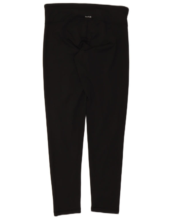 Adidas Womens Climalite Leggings UK 12/14 Medium Black Polyester
