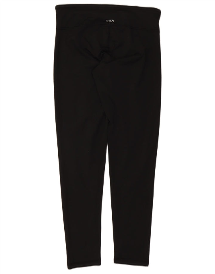 Adidas Womens Climalite Leggings UK 12/14 Medium Black Polyester