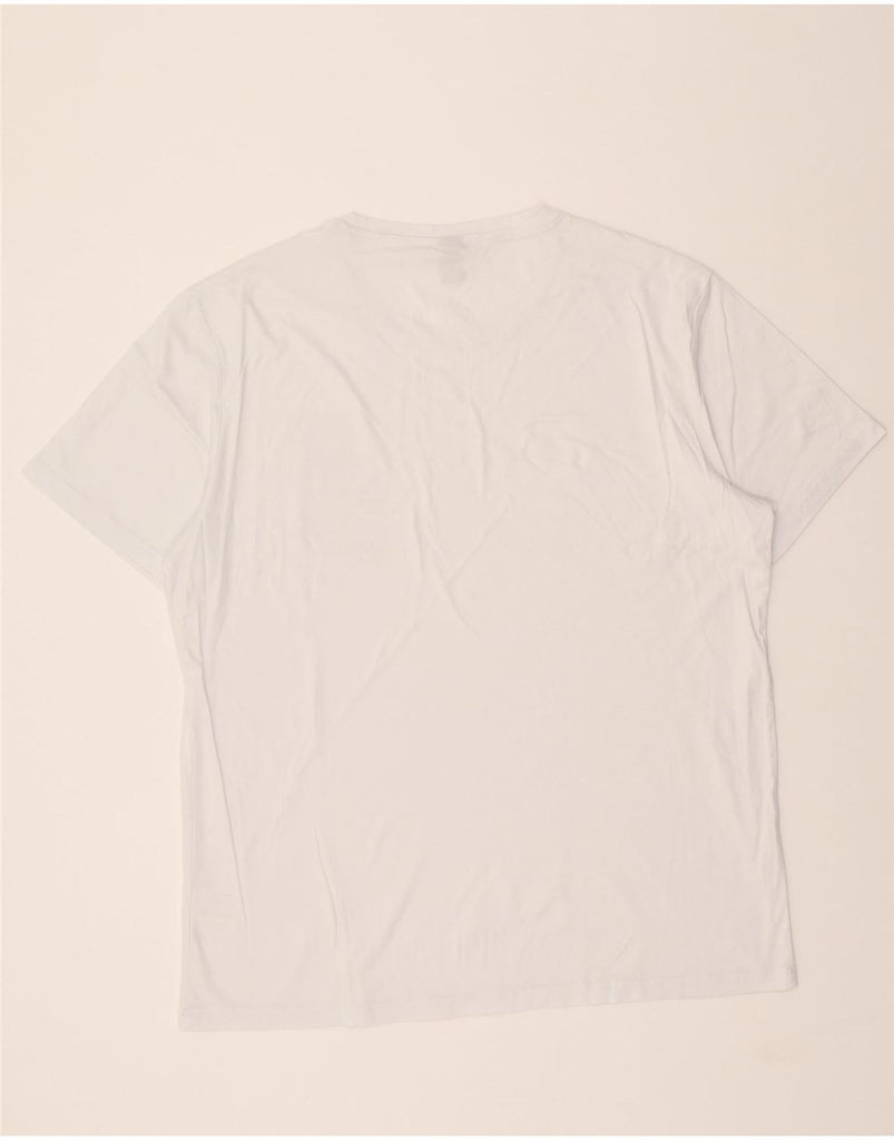 REPLAY Mens T-Shirt Top 3XL White Vintage Replay and Second-Hand Replay from Messina Hembry 