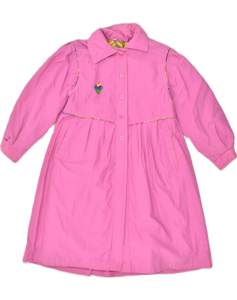 VINTAGE Girls Overcoat 12-13 Years Pink | Vintage Vintage | Thrift | Second-Hand Vintage | Used Clothing | Messina Hembry 