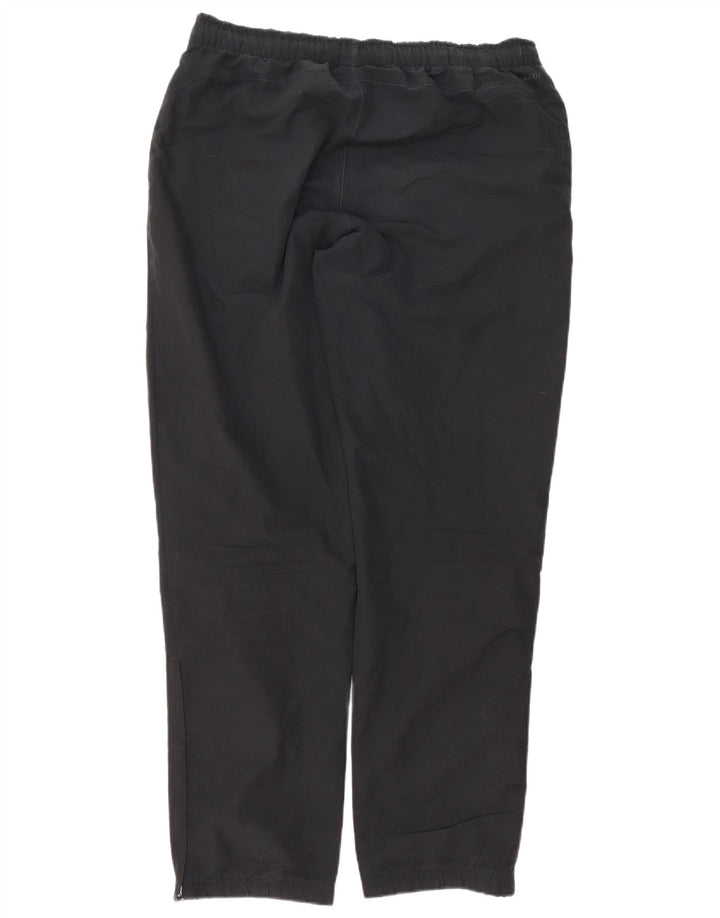 Adidas Mens Climalite Tracksuit Trousers Joggers Large  Black Polyester