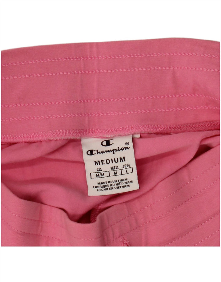 Champion Womens Tracksuit Trousers Joggers UK 14 Medium  Pink