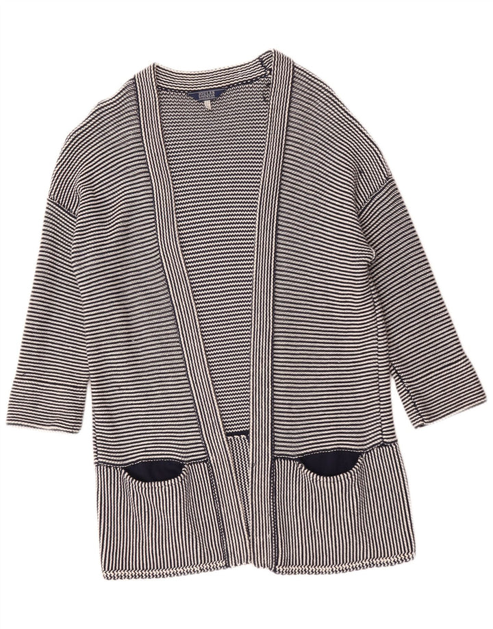 Joules Womens Oversized Longline Cardigan Sweater UK 14 Large Blue