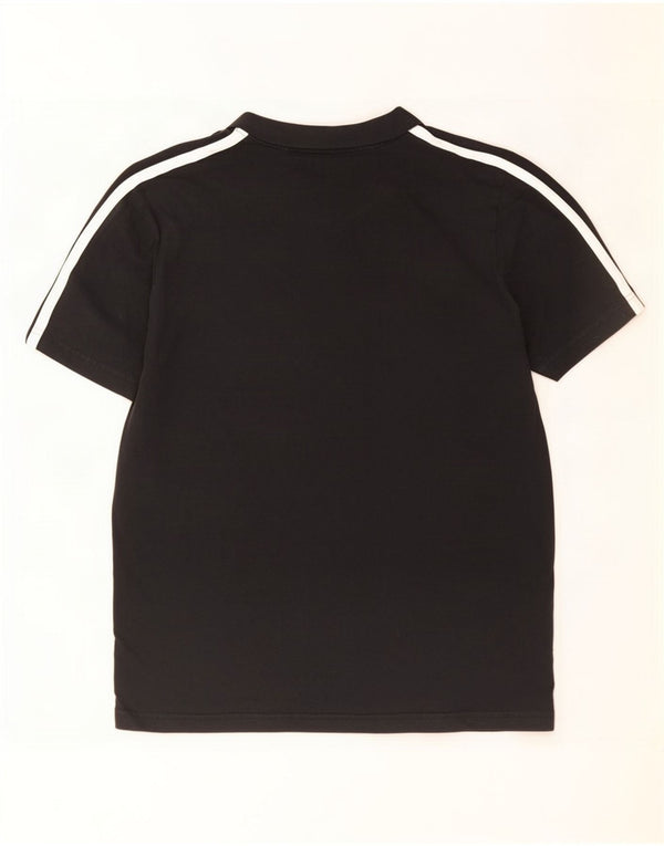 Adidas Mens T-Shirt Top Medium Black Cotton