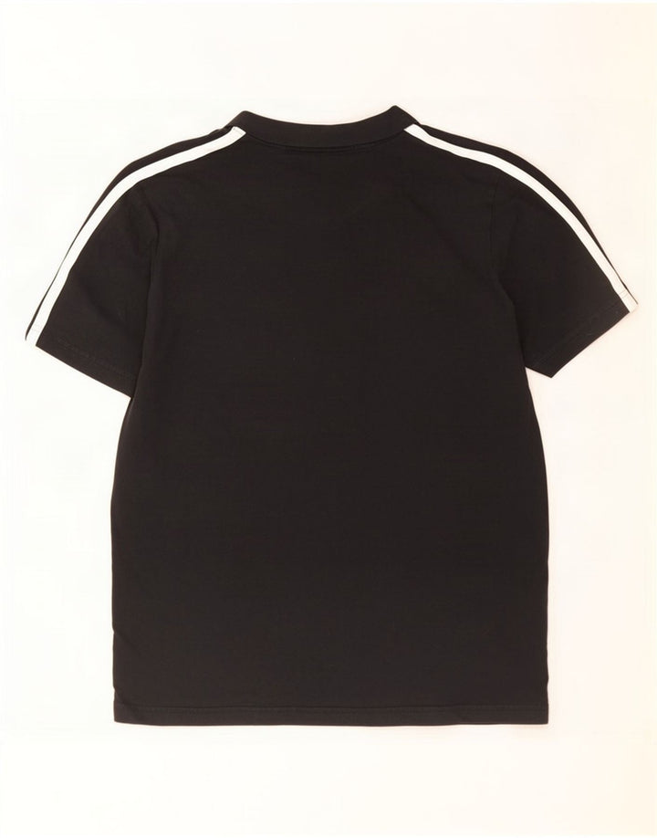 Adidas Mens T-Shirt Top Medium Black Cotton