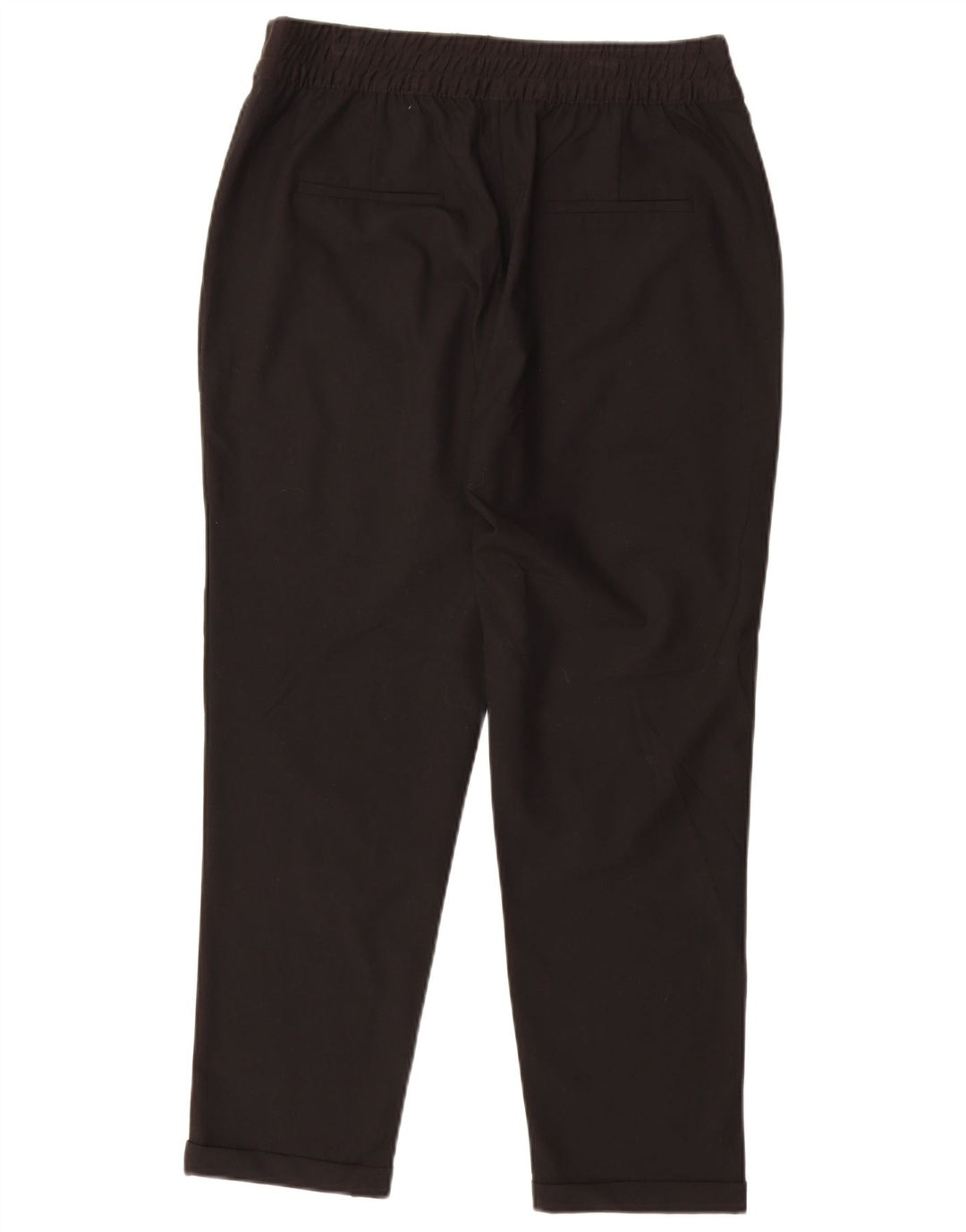 Zara Womens Slim Casual Trousers Large W30 L27 Black