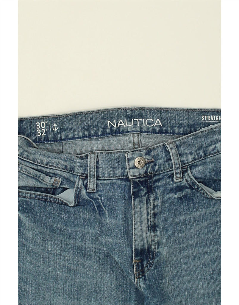 NAUTICA Mens Straight Jeans W30 L32 Blue Cotton | Vintage Nautica | Thrift | Second-Hand Nautica | Used Clothing | Messina Hembry 