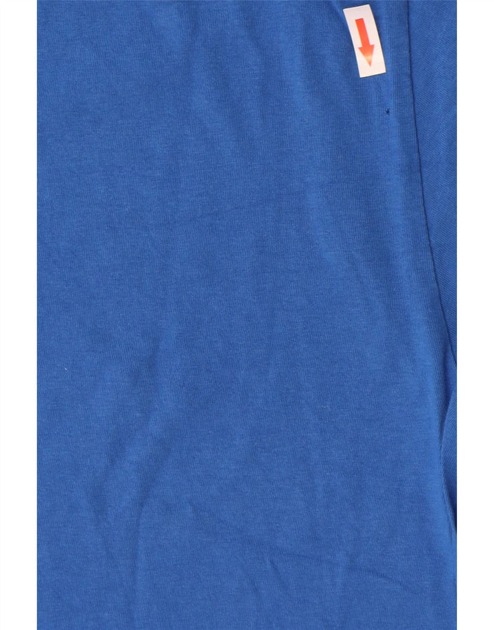 Kappa Mens Graphic T-Shirt Top Large Blue