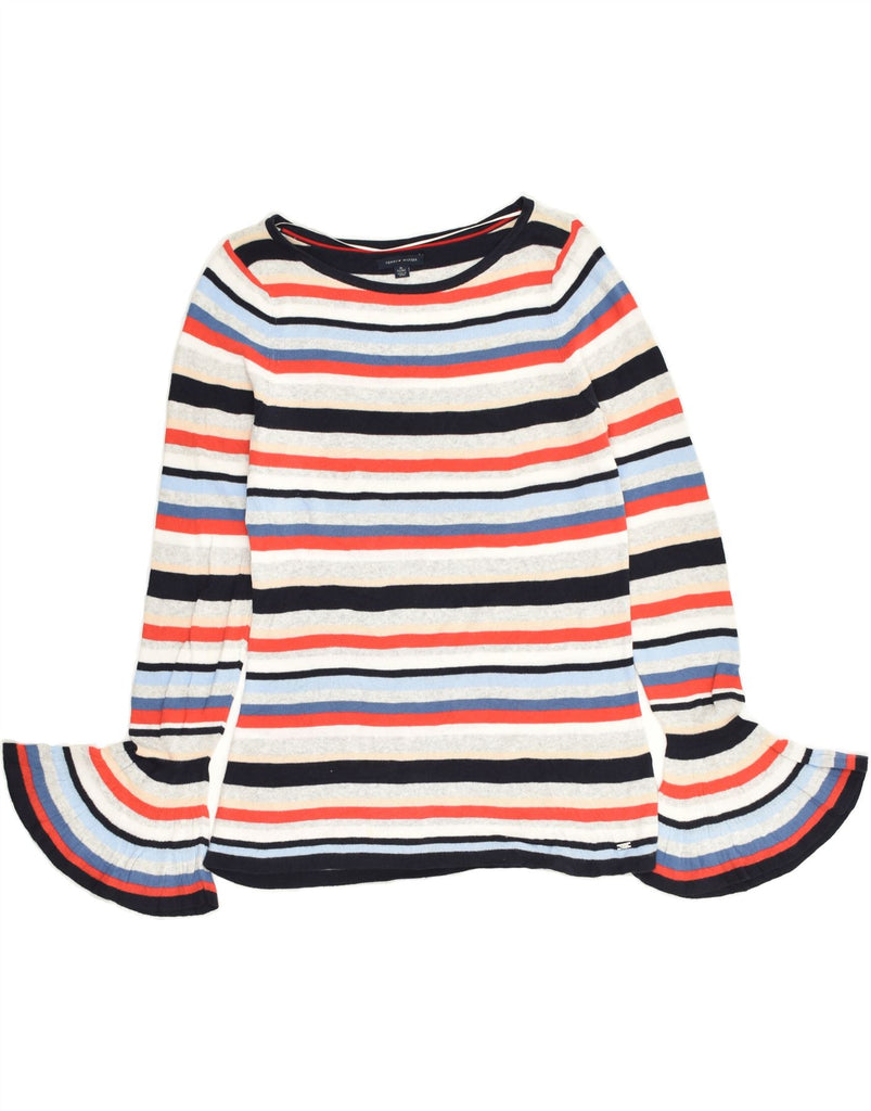 TOMMY HILFIGER Womens Boat Neck Jumper Sweater UK 18 XL Multicoloured | Vintage Tommy Hilfiger | Thrift | Second-Hand Tommy Hilfiger | Used Clothing | Messina Hembry 