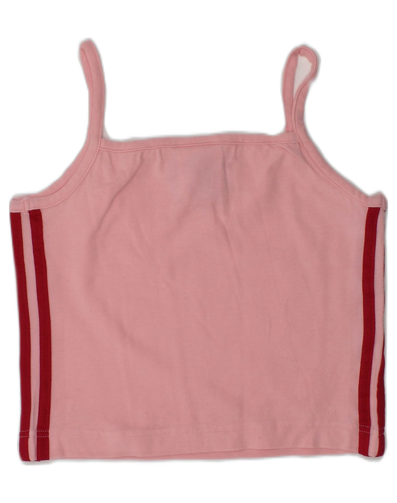 ADIDAS Girls Cami Top 11-12 Years Large Pink Cotton | Vintage Adidas | Thrift | Second-Hand Adidas | Used Clothing | Messina Hembry 