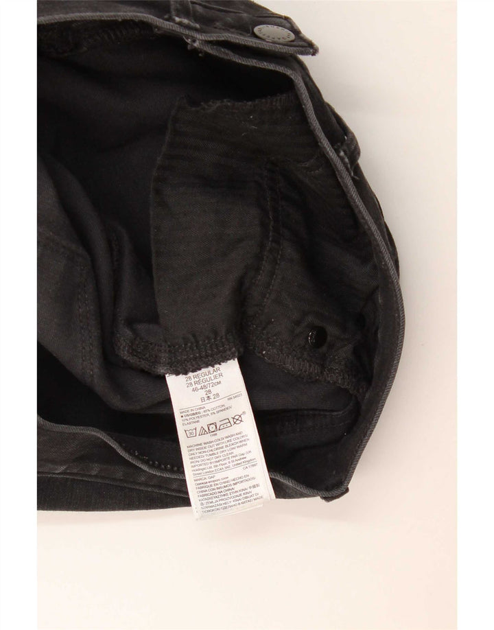 Gap Womens Skinny Jeans W28 L28 Black Cotton