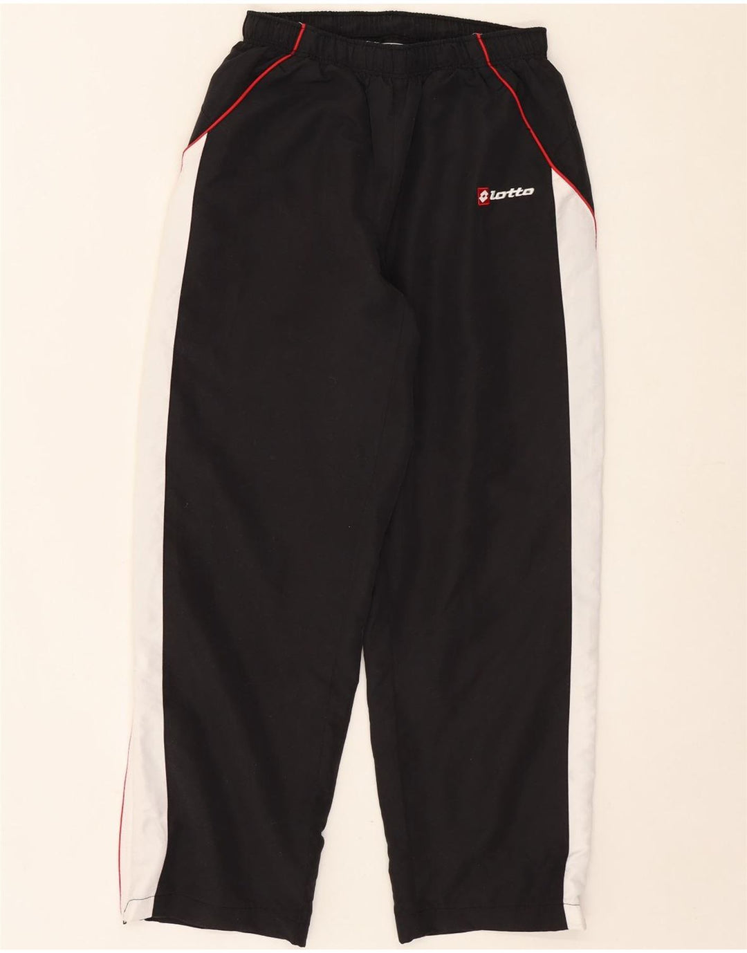 LOTTO Mens Tracksuit Trousers Small Black Colourblock Vintage Lotto and Second-Hand Lotto from Messina Hembry 