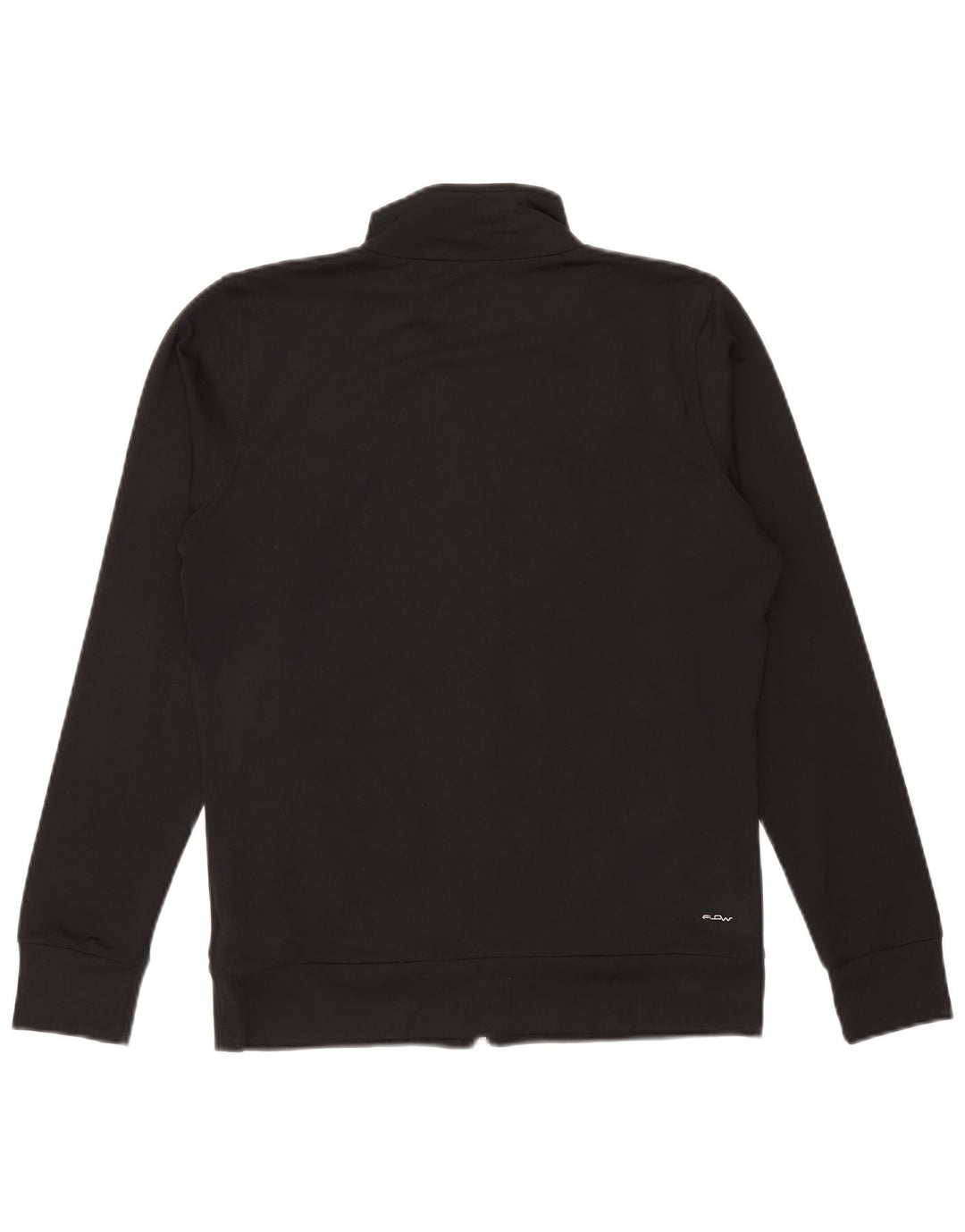 FILA Womens Tracksuit Top Jacket UK 16 Large Black Colourblock Polyester