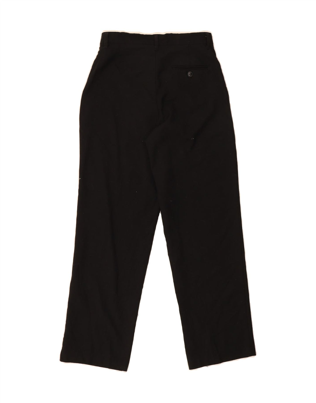 CHAPS Boys Straight Chino Trousers 13-14 Years W26 L28 Black Polyester Vintage Chaps and Second-Hand Chaps from Messina Hembry 
