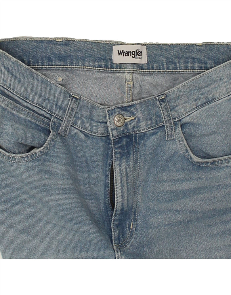 WRANGLER Womens Straight Jeans W32 L33  Blue | Vintage Wrangler | Thrift | Second-Hand Wrangler | Used Clothing | Messina Hembry 