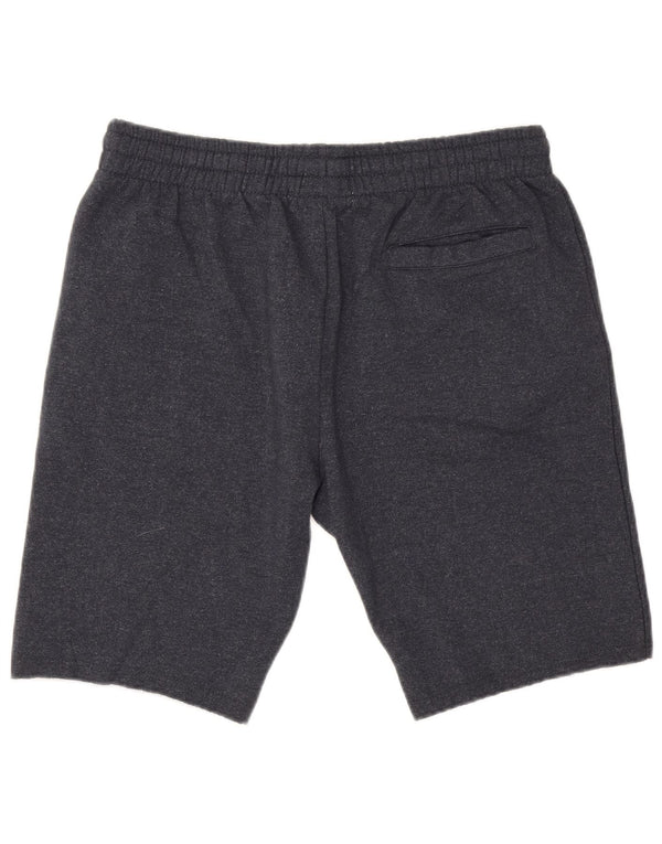 Ecko Unltd Mens Graphic Sport Shorts Large  Navy Blue Polyester