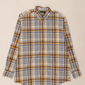 NAUTICA Mens Flannel Shirt 2XL Multicoloured Check Cotton Vintage Nautica and Second-Hand Nautica from Messina Hembry 