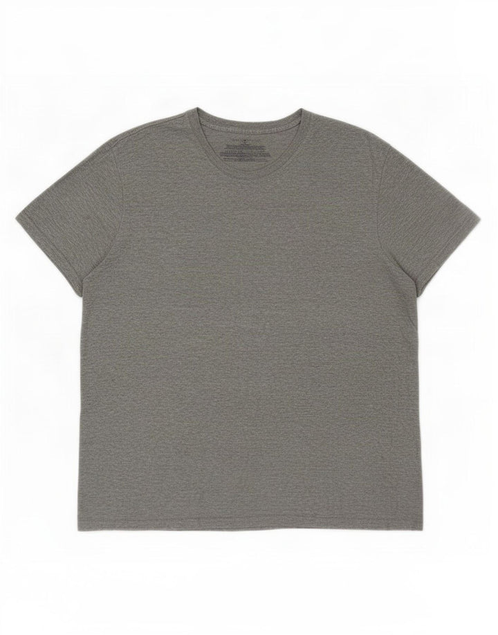 Tommy Hilfiger Mens T-Shirt Top Medium Grey Flecked Cotton