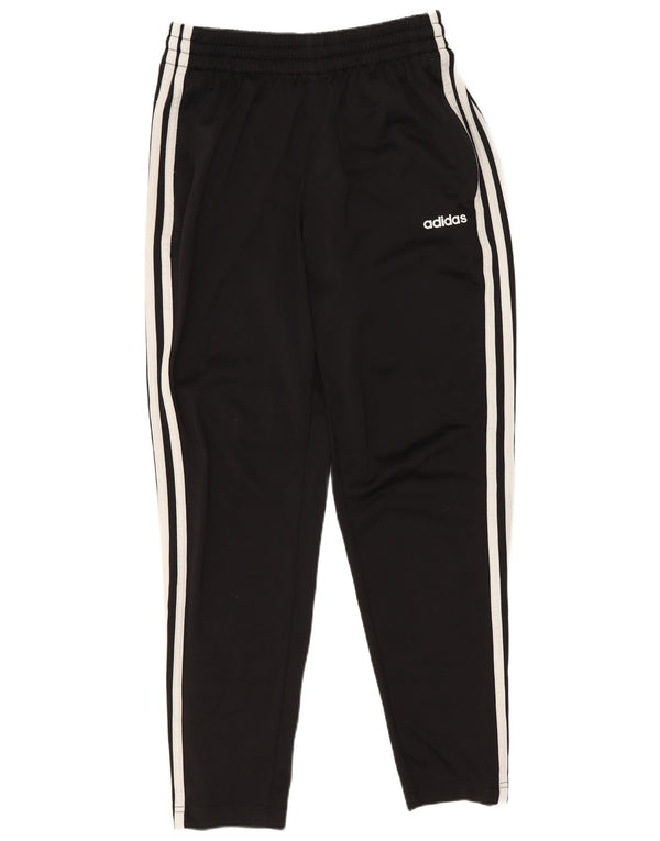 Adidas Womens Tracksuit Trousers UK 8/10 Small Black Polyester