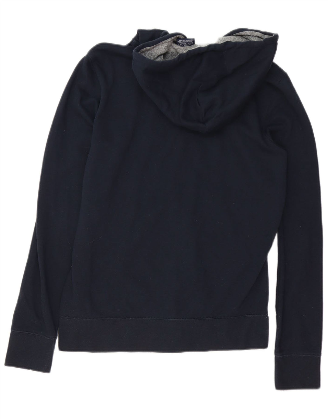 Champion Mens Graphic Zip Hoodie Sweater Small Navy Blue Colourblock