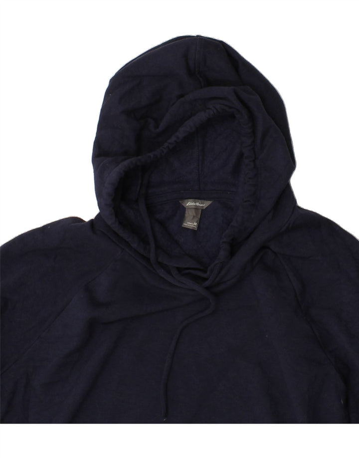 J. CREW Womens Hoodie Jumper UK 14 Medium Navy Blue Cotton Vintage J. Crew and Second-Hand J. Crew from Messina Hembry 