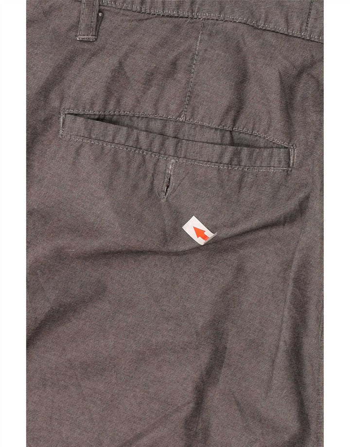 Oakley Mens Regular Fit Chino Shorts W34 Large Grey Spotted Cotton
