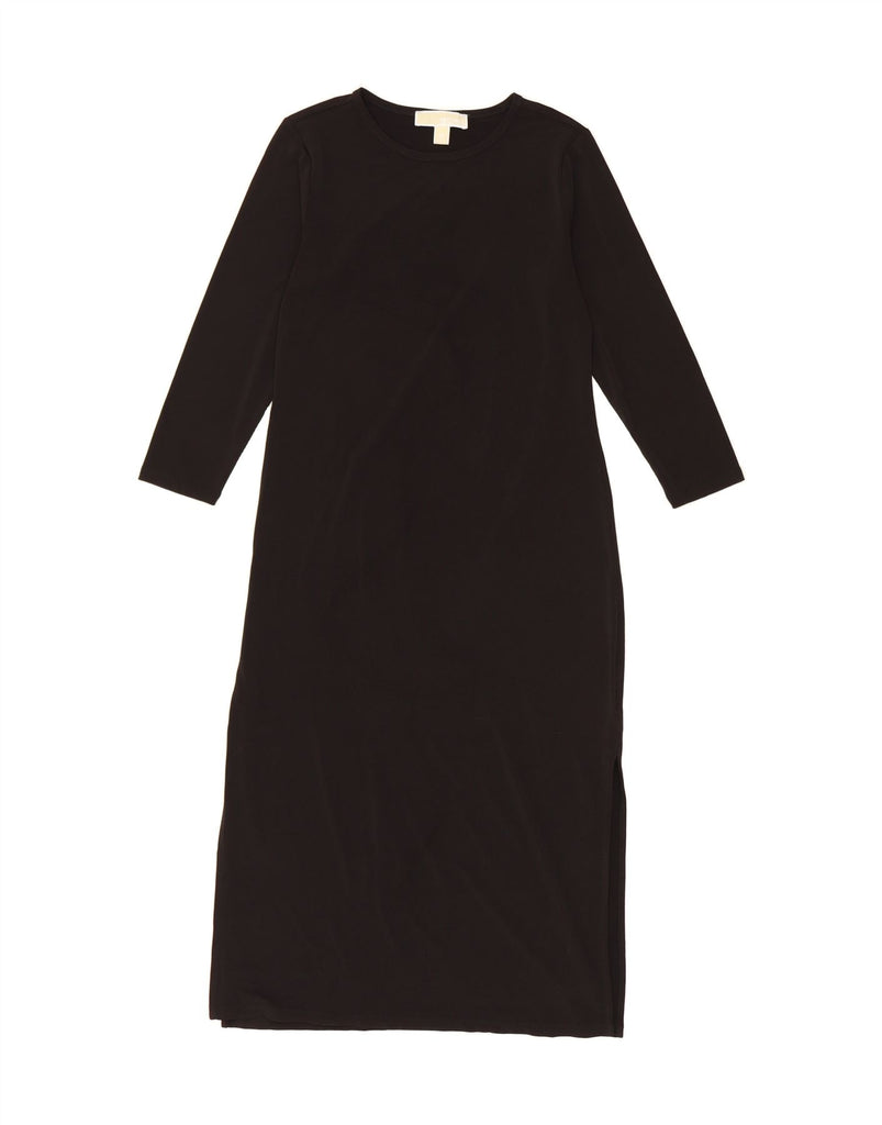 MICHAEL KORS Womens 3/4 Sleeve Maxi Dress UK 6 XS Black Vintage Michael Kors and Second-Hand Michael Kors from Messina Hembry 