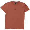 Tommy Hilfiger Mens T-Shirt Top Medium Brown Cotton