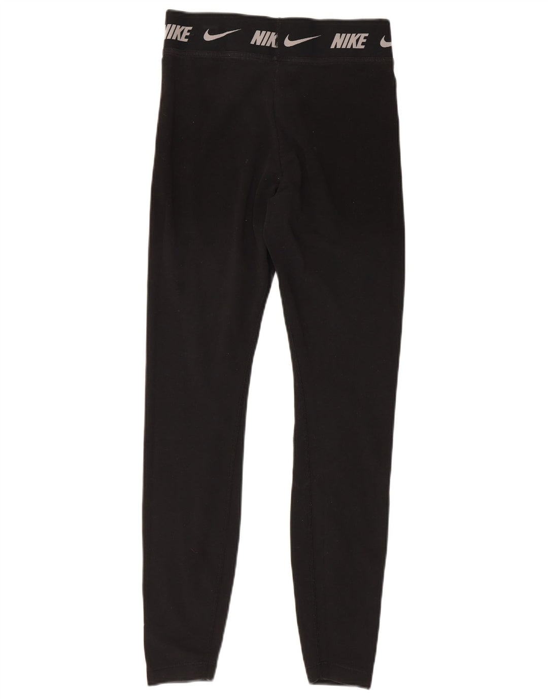 Nike Womens Tight Fit Leggings UK 8 Small Black Cotton