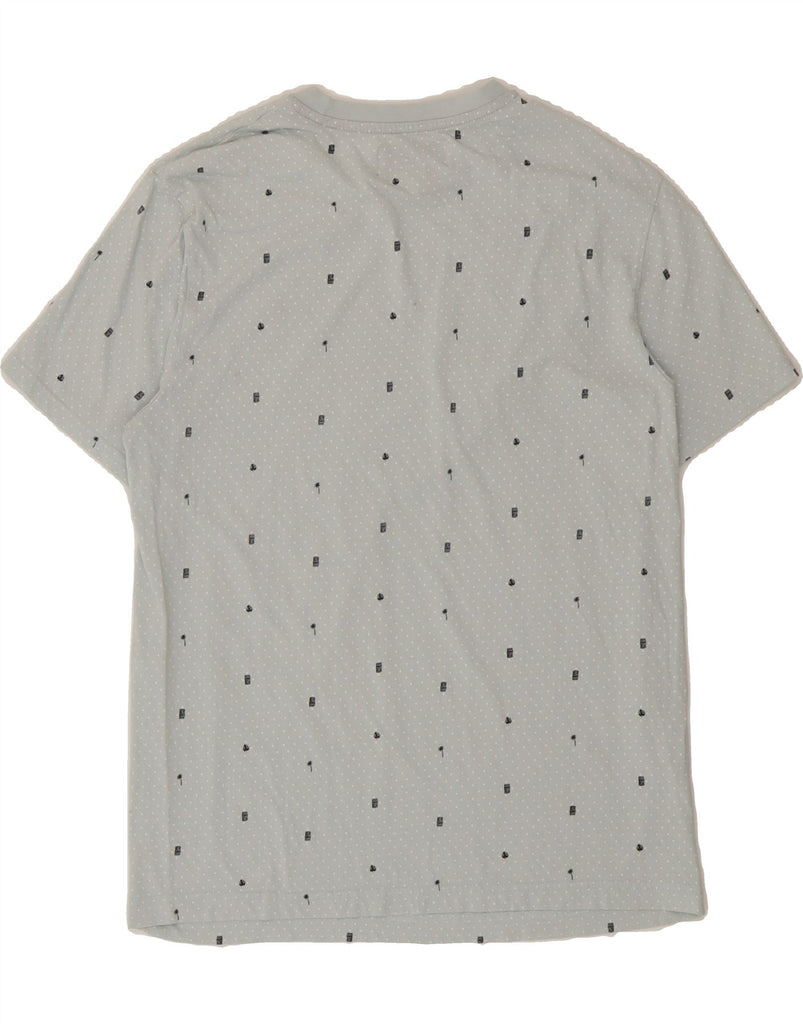 PENGUIN Mens T-Shirt Top Large Blue Spotted Cotton Vintage Penguin and Second-Hand Penguin from Messina Hembry 