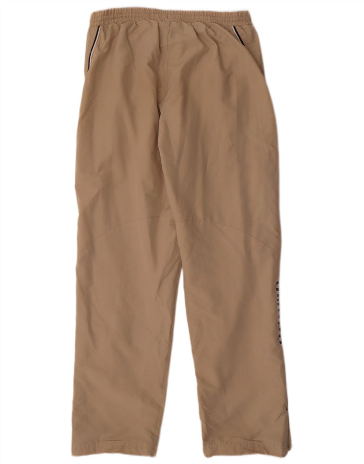 Umbro Mens Graphic Tracksuit Trousers Small  Beige Polyester