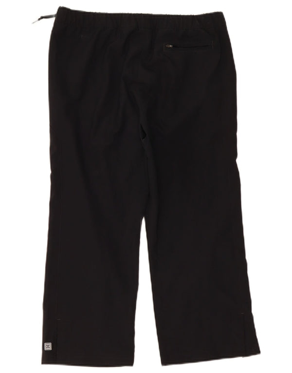 Nike Womens Dri Fit Capri Tracksuit Trousers UK 10 Small Black