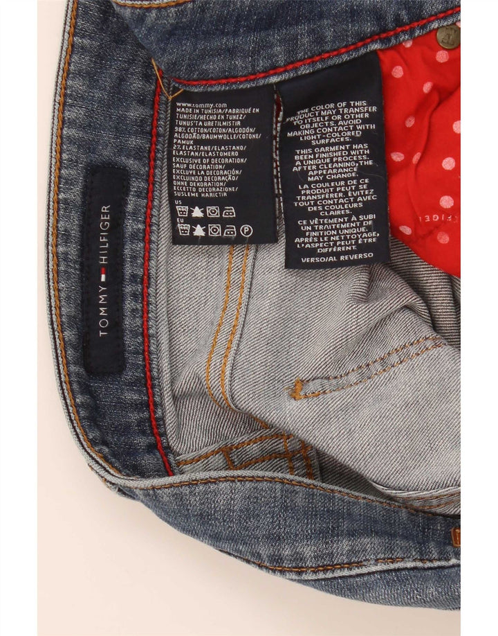 Tommy Hilfiger Womens Straight Jeans W28 L32 Blue Cotton