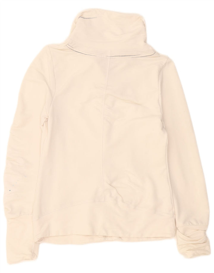 Nike Womens Tracksuit Top Jacket UK 14/16 Large White